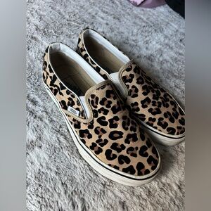 VANS LEOPARD SHOES